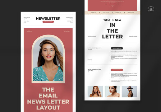 The Email News Letter Layout