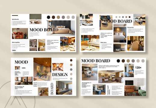Mood Board Design Template