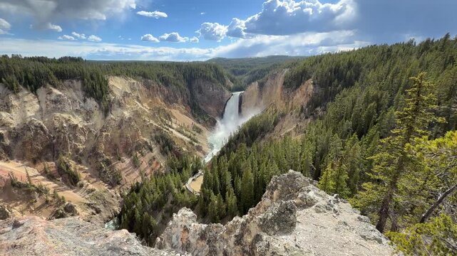 Lower Yellowstone Falls, Wyoming