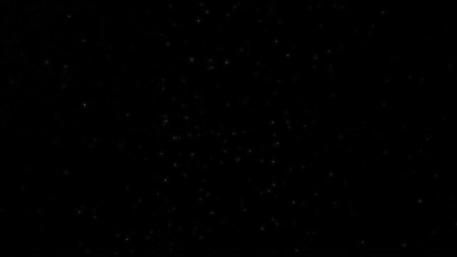 Falling snow particle overlay perfect for winter transition effects