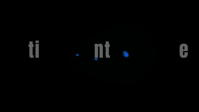 Artificial intelligence concept with glowing blue text