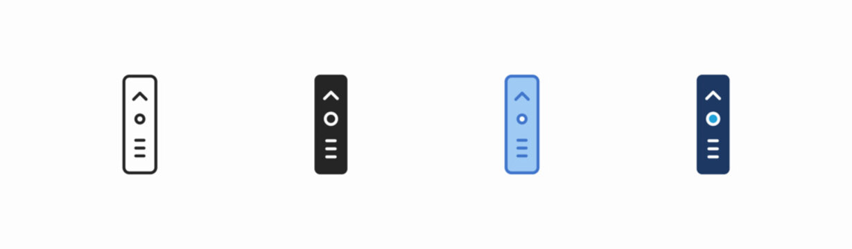Set of scrollbar icon collection in multiple style. Icon suitable for web and mobile application