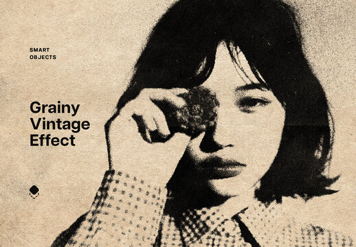 Grainy Vintage Photo Effect
