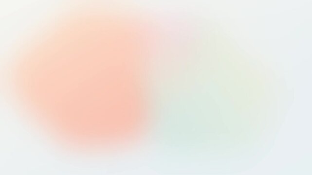 Soft Coral Pearl Organic Liquid Blob Loop Background