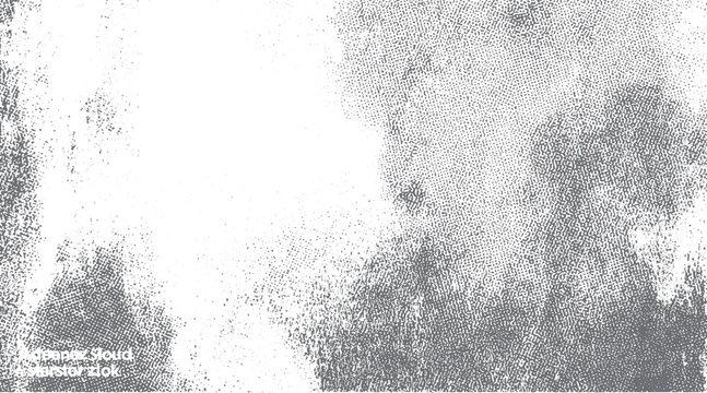 Abstract textured background with scattered dots and organic shapes in grayscale pattern