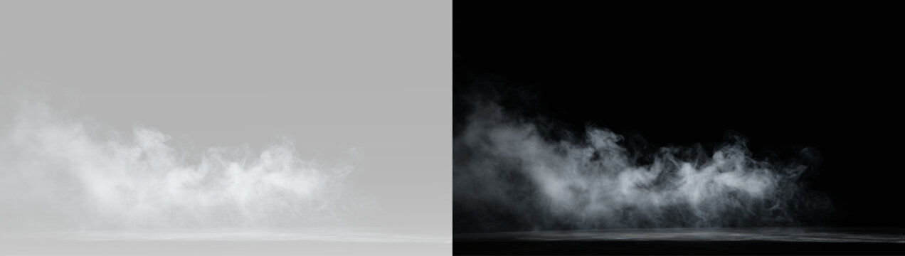 Smoke realistic white smoke cloud transparent overlay atmospheric fog mist haze vapor effect