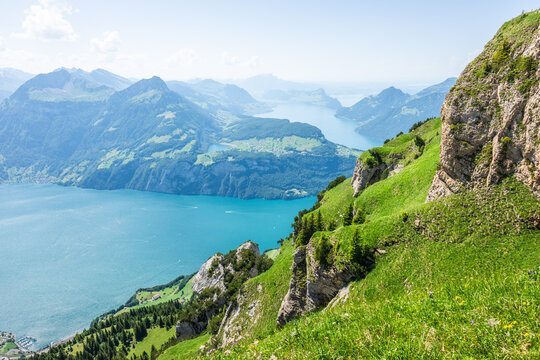 Gratweg hike stoos ridge walk, switzerland alps