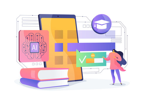 Confidence-Based Marking abstract concept vector illustration.