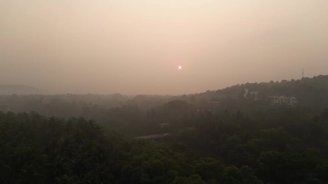 sunrise in goa india