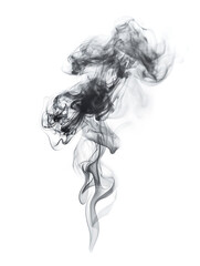 Fototapeta premium Flying sparks, glowing embers, fire particles