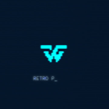 Retro PC OS Boot Loading Logo Reveal | 8-Bit Pixel Square Opener for Social Media