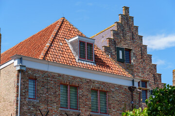 Obraz premium die kleine Stadt Veere in holländischen Zeeland