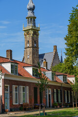 Obraz premium die kleine Stadt Veere in holländischen Zeeland