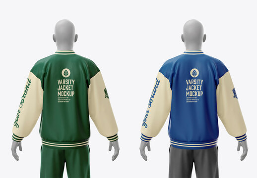 Sweatshirt Tracksuit Back Mockup