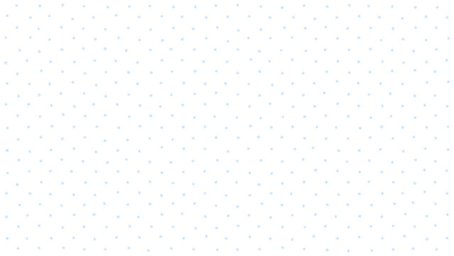手描きの水色の水玉模様のテクスチャ - かわいいドットパターンの横長背景素材 - 16:9