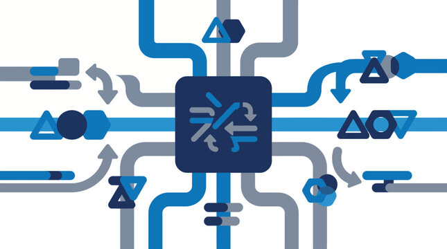 Asynchronous Data Processing and Enterprise Microservices Traffic Routing Infrastructure Concept