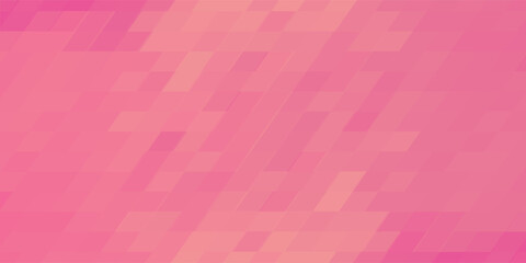 Fototapeta premium Abstract pink mosaic background - Vector illustration