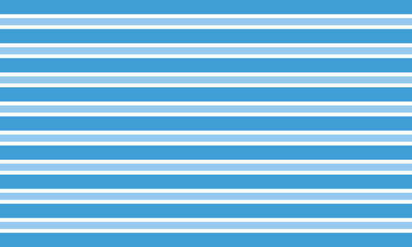 Abstract Blue and White Horizontal Stripes Background. Minimalist Geometric Pattern with Parallel Linear pattern for Web Design, Fabric Print, and Modern Packaging 
