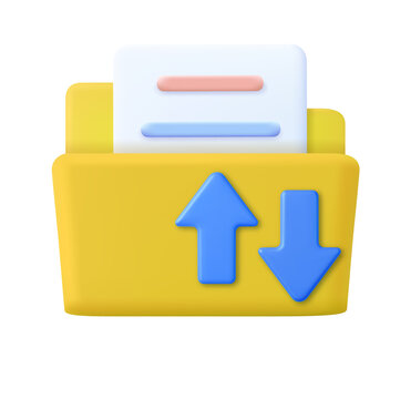 3d Folder icon.