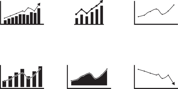 Business Analytics and Financial Growth Chart Collection