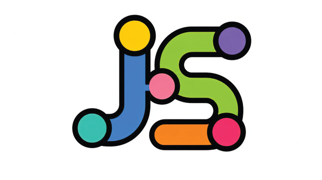 JavaScript Logo Programming Code Symbol.