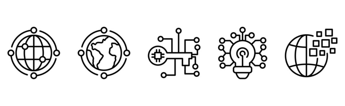Global data connectivity and cryptocurrency encryption systems 