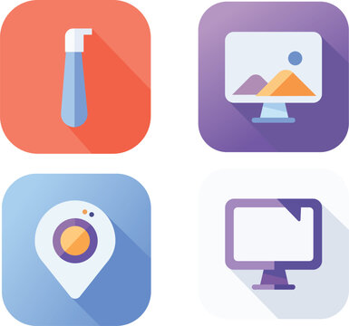 four app icon design