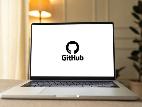 GitHub logo is displayed on a smartphone screen in Bangalore, India, on June 25, 2026