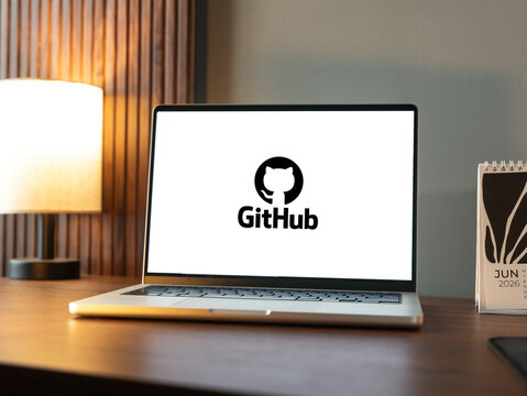 GitHub logo is displayed on a smartphone screen in Bangalore, India, on June 25, 2026