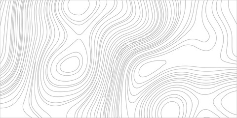 Topographic map contour lines background, abstract white and grey geographic terrain grid pattern vector illustration. Geographical elevation, terrain mapping, and structural layout © Creative Arts