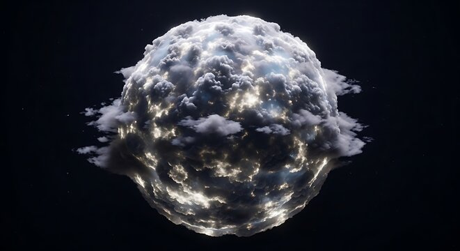 Close up view of a snowflake crystal formation.