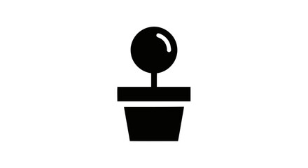 Black joystick video game controller. © sulastri