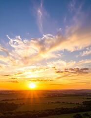 Obraz premium a beautiful sunset