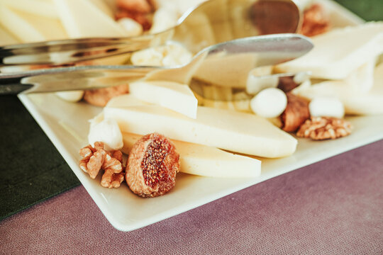 traditional turkish breakfast feast with rich variety on table photos series