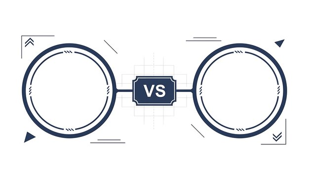 Comparison of circular motion patterns illustration.