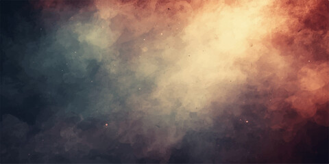 Fototapeta premium Abstract Dark Grunge Sky Background with Storm Clouds Smoke Light Effects and Text Copy Space Artistic Texture Backdrop Design
