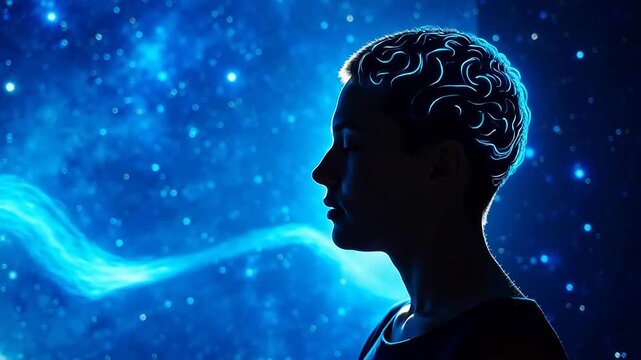 Glowing Mind in Meditation - Visualizing Brainwave Activity Through EEG