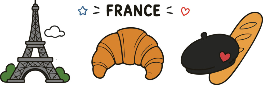 France Icon Sheet