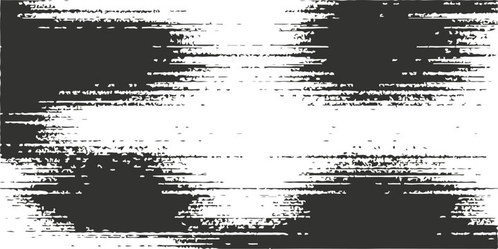Retro photocopy glitch texture background with horizontal distortion lines, resembling static interference or corrupted digital signal.