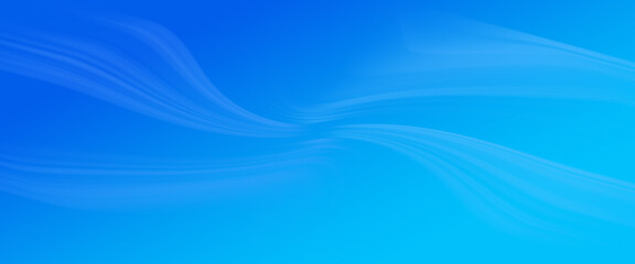 Obraz premium Abstract blue wavy background with smooth light gradients and dynamic motion lines