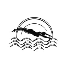 silhouette of a dolphin © noor