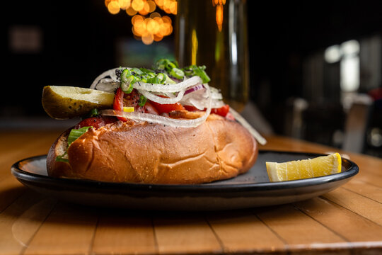 Fancy Hot Dog