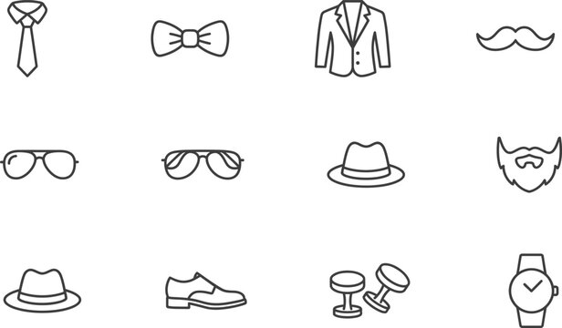 Collection of various accessories and items with accessories