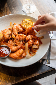 Steamed Shrimp