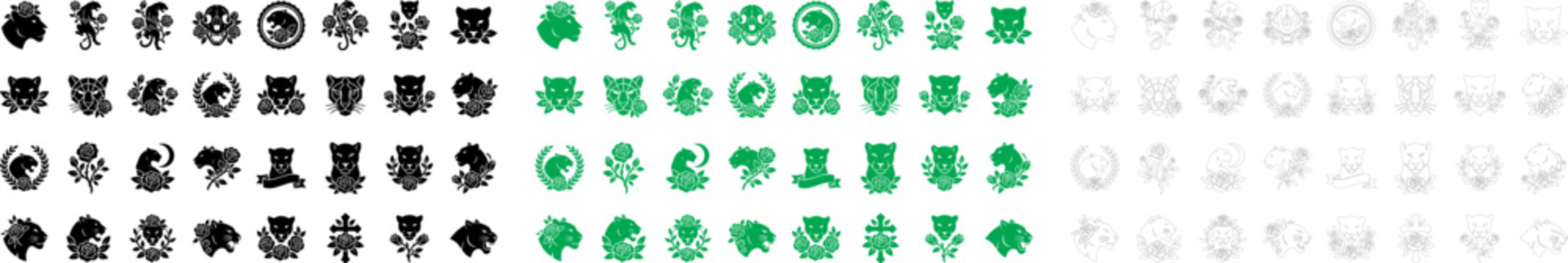 Zodiac signs collection in various colors and styles isolated on white background  astrology symbols  horoscope icons