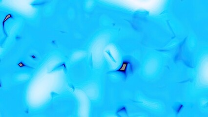 Close-up of blue jellyfish floating in water © Dumitru