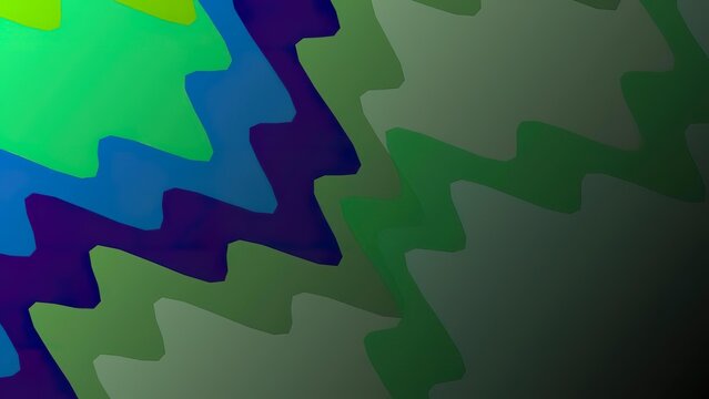Close-up of colorful gears in motion on dark background