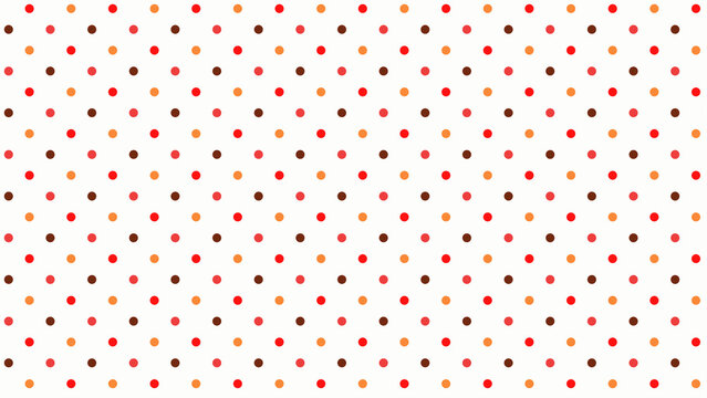 Abstract circles in warm autumn colors, fall seasonal design with copy space
