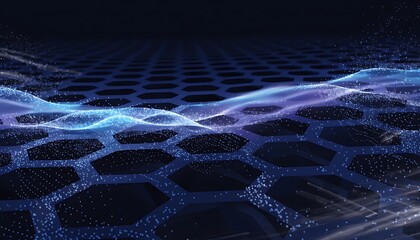 Obraz premium abstract blue background
