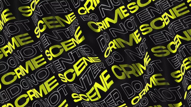 Crime scene do not enter warning tape pattern a repeating background